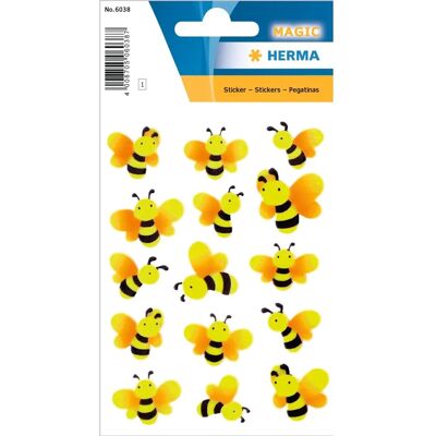 LUMINOUS Herma Bees Magic - Autocollant décoratif auto-adhésif - Publicité LUMINOUS Herma Bees Magic - Autocollant décoratif auto-adhésif - Publicité