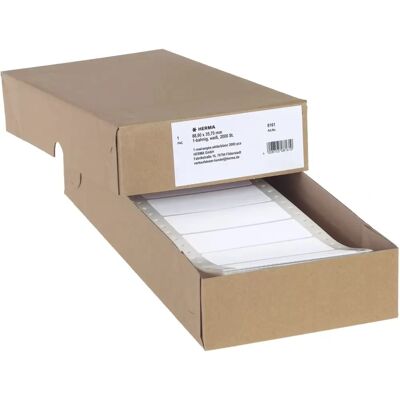 Herma 8161 Weiße Endlosetiketten - Drucker Etiketten Herma 8161 Weiße Endlosetiketten - Drucker Etiketten