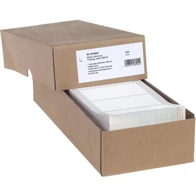 Herma 8204 Weiße Endlosdruckeretiketten - Druckeretiketten Herma 8204 Weiße Endlosdruckeretiketten - Druckeretiketten