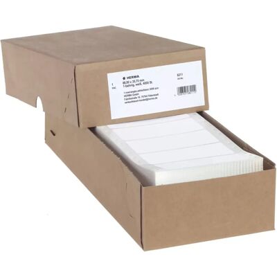 Herma 8211 Druckeretikett - Endlos Weiß 88,9x35,7mm - Etiketten Herma 8211 Druckeretikett - Endlos Weiß 88,9x35,7mm - Etiketten