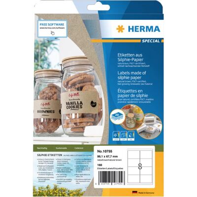 Herma 10755 Self-Adhesive Rectangle Labels - Product Type Herma 10755 Self-Adhesive Rectangle Labels - Product Type