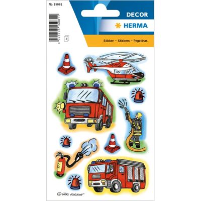 HERMA Autocollants de pompiers pour enfants - Autocollants - Publicité HERMA Autocollants de pompiers pour enfants - Autocollants - Publicité