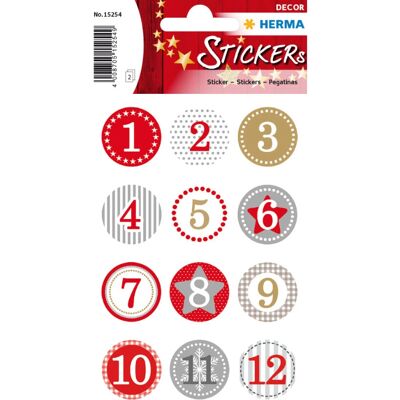 Herma 15254 Multicolour Permanent Decorative Sticker - Paper 24 pcs Herma 15254 Multicolour Permanent Decorative Sticker - Paper 24 pcs