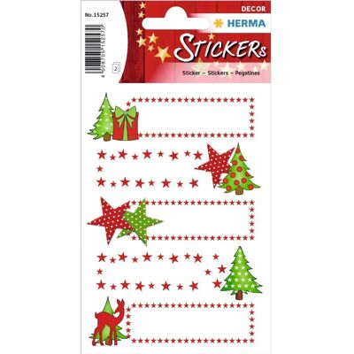Herma Juleklistremerker - Pakke med 12 ark Herma Juleklistremerker - Pakke med 12 ark
