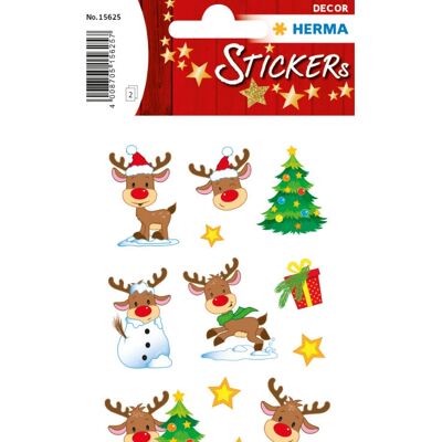 Herma 15625 Flerfargede Papirstickers - Jul - 24 stk Herma 15625 Flerfargede Papirstickers - Jul - 24 stk