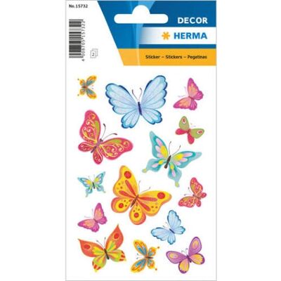 Herma - Butterfly Time - Mehrfarbig - 28 Sticker - Sticker Herma - Butterfly Time - Mehrfarbig - 28 Sticker - Sticker