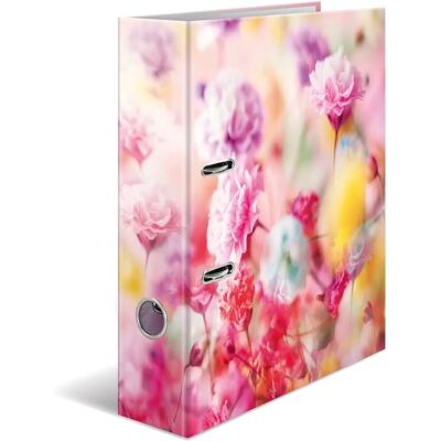 Herma Spring Flowers Mappar - Blomstermotiv A4 Sätt med 4 Herma Spring Flowers Mappar - Blomstermotiv A4 Sätt med 4
