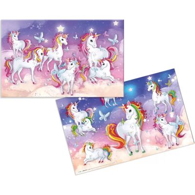 Herma Einhorn Schreibtischunterlage - 550x350mm - Stabil, Bunt, Rutschfest Herma Einhorn Schreibtischunterlage - 550x350mm - Stabil, Bunt, Rutschfest