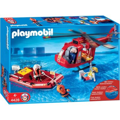 Playmobil Ensemble de Secours - Modèle 4428 - Publicité Playmobil Ensemble de Secours - Modèle 4428 - Publicité