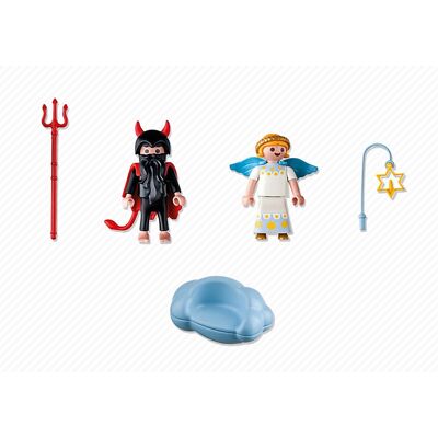 Playmobil 5411 Anioł i Diabeł Zestaw do Budowania - Zabawka konstrukcyjna Playmobil 5411 Anioł i Diabeł Zestaw do Budowania - Zabawka konstrukcyjna