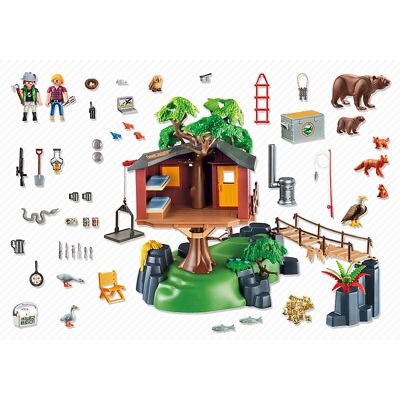 Maison dans l'arbre d'aventure de la faune sauvage Playmobil Modèle 5557 - Jouet - Publicité Maison dans l'arbre d'aventure de la faune sauvage Playmobil Modèle 5557 - Jouet - Publicité