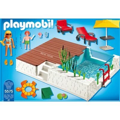 Playmobil 5575 City Life Swimming Pool with Terrace Playmobil 5575 City Life Swimming Pool with Terrace