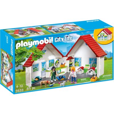 Playmobil City Life Take Along Pet Shop - Set negozio di animali portatile Playmobil City Life Take Along Pet Shop - Set negozio di animali portatile