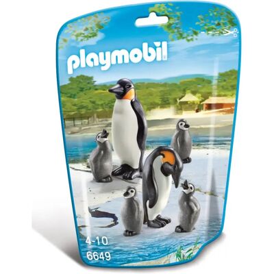 Playmobil City Life Famille de pingouins - 6649 - Publicité Playmobil City Life Famille de pingouins - 6649 - Publicité