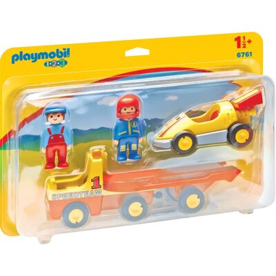 Playmobil 6761 Racingbil med trailer - Playmobil Racingbil Sæt Playmobil 6761 Racingbil med trailer - Playmobil Racingbil Sæt