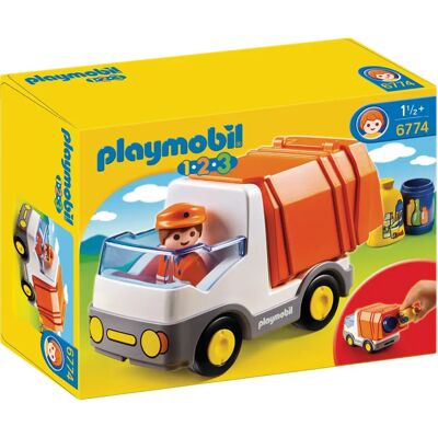 Playmobil 1.2.3 Återvinningsbil - Lekset Playmobil 1.2.3 Återvinningsbil - Lekset