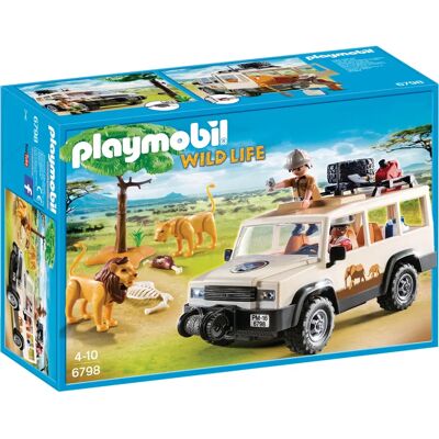 Playmobil Wild Life 6798 Camion Safari - Accessoire de Construction - Publicité Playmobil Wild Life 6798 Camion Safari - Accessoire de Construction - Publicité