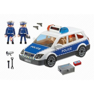Playmobil Stadshandling - Polisbil med Ljus och Ljud (6920) Playmobil Stadshandling - Polisbil med Ljus och Ljud (6920)