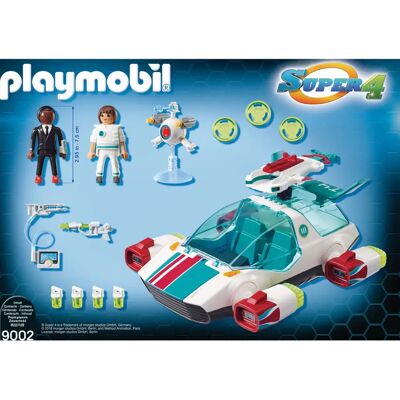 Playmobil Super 4 Model 9002 Zestaw Zabawek Akcji Playmobil Super 4 Model 9002 Zestaw Zabawek Akcji