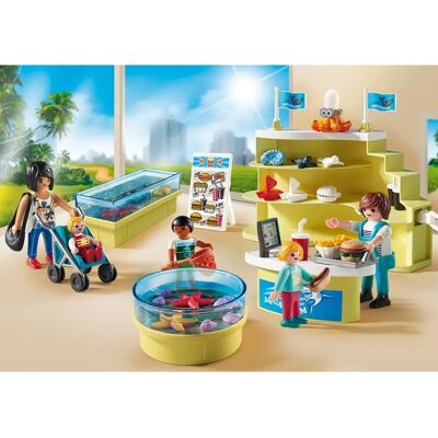 Playmobil FamilyFun Aquarium Shop - Zestaw Zabawek Playmobil FamilyFun Aquarium Shop - Zestaw Zabawek