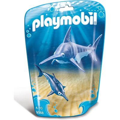 Playmobil 9068 Family Fun Peixe-espada com bebê - Conjunto de brinquedo Playmobil 9068 Family Fun Peixe-espada com bebê - Conjunto de brinquedo
