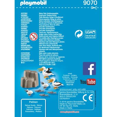 Playmobil 9070 Zabawka konstrukcyjna - Rodzina Pelikanów Playmobil 9070 Zabawka konstrukcyjna - Rodzina Pelikanów