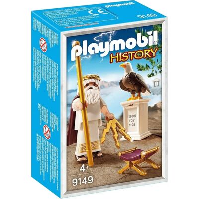 Playmobil Geschichte 9149 Gott Zeus - Figurine Playmobil Geschichte 9149 Gott Zeus - Figurine