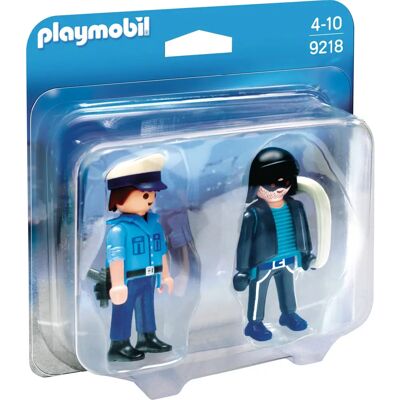 Playmobil Playmo-Friends 9218 conjunto de brinquedos - Polícia & Ladrão Playmobil Playmo-Friends 9218 conjunto de brinquedos - Polícia & Ladrão