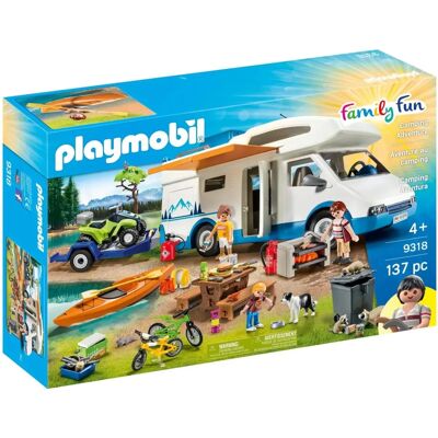 Set de camping Playmobil Famille - Aventure en plein air - Publicité Set de camping Playmobil Famille - Aventure en plein air - Publicité