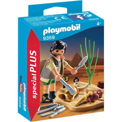 Jeu Playmobil 9359 Archéologue - Enseignement et Créativité Jeu Playmobil 9359 Archéologue - Enseignement et Créativité
