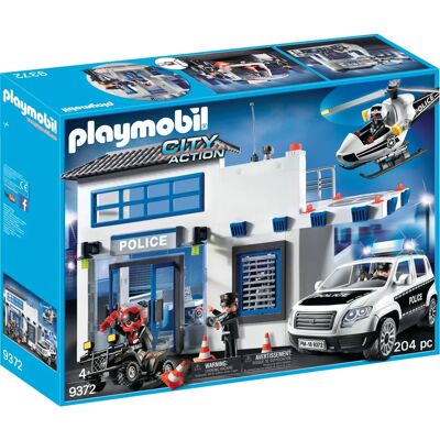 Playmobil Akcja Miejska - Komenda Policji (9372) Playmobil Akcja Miejska - Komenda Policji (9372)