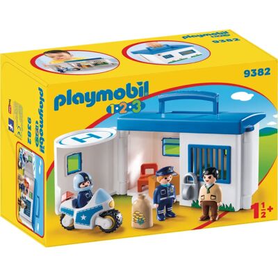 Playmobil 9382 Przenośny posterunek policji - Zabawka Playmobil 9382 Przenośny posterunek policji - Zabawka