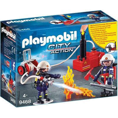Playmobil City Action - Brandmænd med vandpumpe (9468) Playmobil City Action - Brandmænd med vandpumpe (9468)