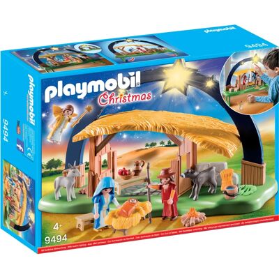 Playmobil 9494 Zestaw Zabawek - Szopka Bożonarodzeniowa - 41 Elementy Playmobil 9494 Zestaw Zabawek - Szopka Bożonarodzeniowa - 41 Elementy