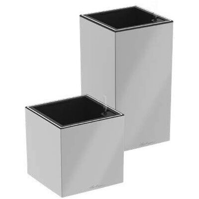 Lechuza Canto Premium 40 LED Pflanzgefäß - Silber Lechuza Canto Premium 40 LED Pflanzgefäß - Silber