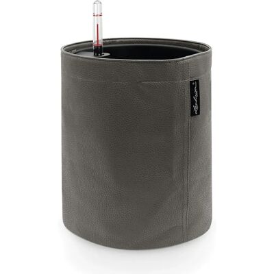 Lechuza - Trendcover 23 cm - Kunstleder - Anthrazit - Pflanzgefäß Lechuza - Trendcover 23 cm - Kunstleder - Anthrazit - Pflanzgefäß