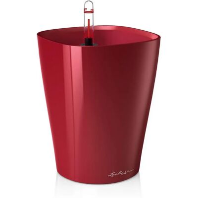 LECHUZA Deltini Rood - Zelfbewaterende Pot 15cm LECHUZA Deltini Rood - Zelfbewaterende Pot 15cm
