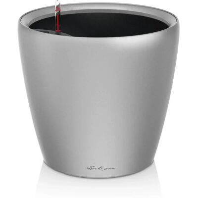 LECHUZA Classico LS 28 Indoor Pflanzgefäß - Silber Metallic LECHUZA Classico LS 28 Indoor Pflanzgefäß - Silber Metallic