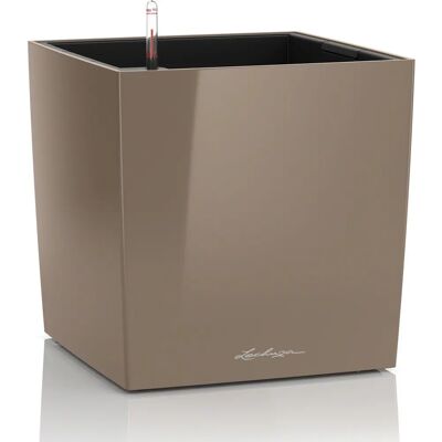 Lechuza CUBE 50 Benti virágcserép - Öntözőautomata - Taupe Lechuza CUBE 50 Benti virágcserép - Öntözőautomata - Taupe
