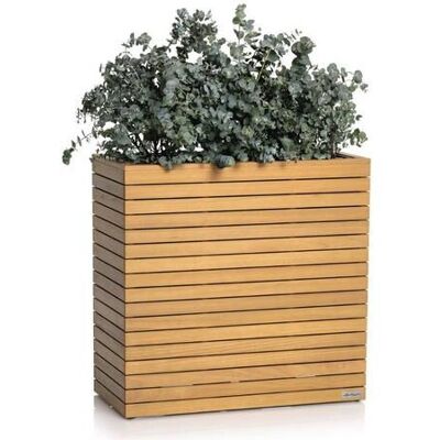 LECHUZA - Palo Natural Wood 80 - Naturholz - 80 - Pflanzgefäß LECHUZA - Palo Natural Wood 80 - Naturholz - 80 - Pflanzgefäß
