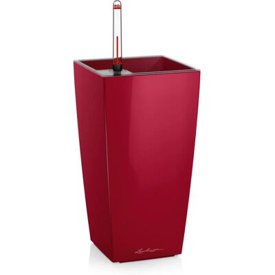 Lechuza Maxi-Cubi Binnenplantbak - Zelfbewatering, Rood Lechuza Maxi-Cubi Binnenplantbak - Zelfbewatering, Rood
