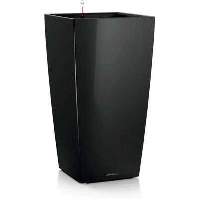 Lechuza Fekete Cubico Öntöző Edény - 50cm - Beltéri & Kültéri Lechuza Fekete Cubico Öntöző Edény - 50cm - Beltéri & Kültéri