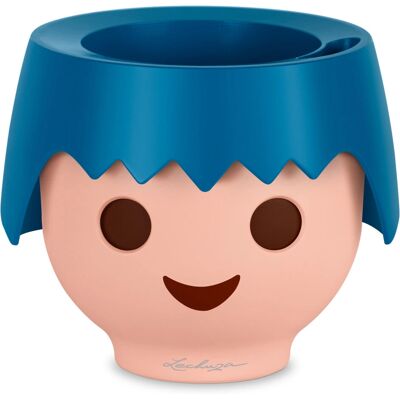 Lechuza OJO Maceta de Interior - Azul - Cuidado de Plantas para Niños Lechuza OJO Maceta de Interior - Azul - Cuidado de Plantas para Niños