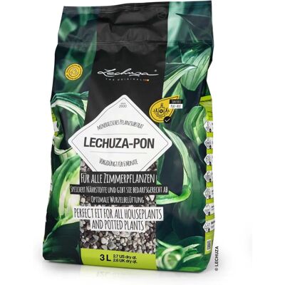 Lechuza LECHUZA-PON 3 Liter - Pflanzsubstrat Lechuza LECHUZA-PON 3 Liter - Pflanzsubstrat