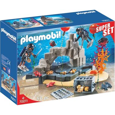 Playmobil Lekesett - Taktisk Dykkerenhet - Lekesett Playmobil Lekesett - Taktisk Dykkerenhet - Lekesett
