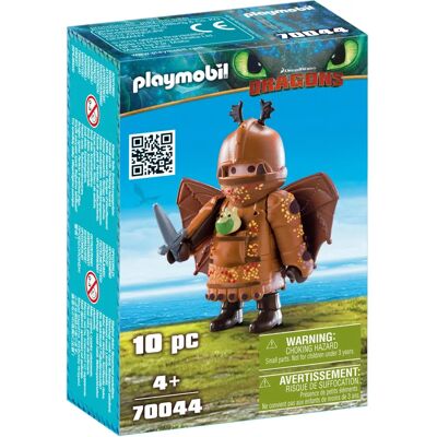 Playmobil DreamWorks Dragons Fishlegs Costume de Vol - Coffret de Jouets - Publicité Playmobil DreamWorks Dragons Fishlegs Costume de Vol - Coffret de Jouets - Publicité