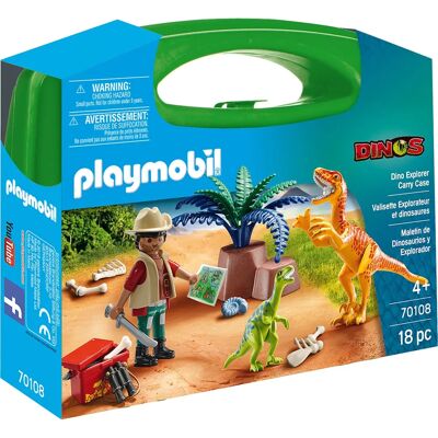 Playmobil 70108 Estojo Explorador de Dinossauros Playmobil 70108 Estojo Explorador de Dinossauros