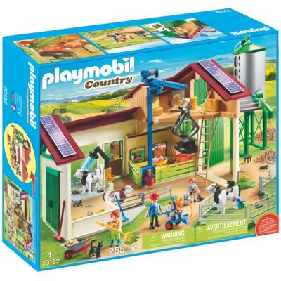 Ferme Playmobil avec Silo - Set de Jouets Ferme Playmobil avec Silo - Set de Jouets