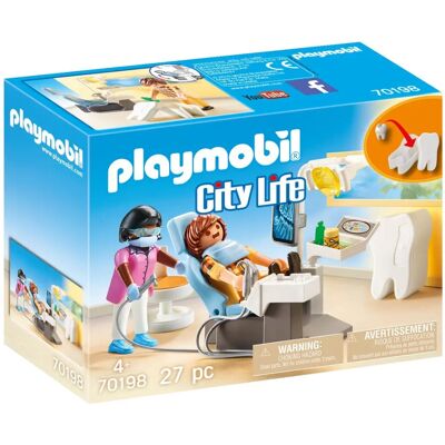 Playmobil City Life 70198 ensemble de jouets - Dentiste - Publicité Playmobil City Life 70198 ensemble de jouets - Dentiste - Publicité