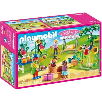 Maison de Poupée Playmobil 70212 - Set Anniversaire Enfants Maison de Poupée Playmobil 70212 - Set Anniversaire Enfants